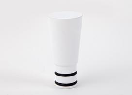 Užbaigimas karnizui MARDOM Fusion Cup, skersmuo 19 mm, spl. balta, 2 vnt.