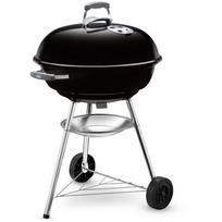 Anglies kepsninė WEBER Compact Kettle, skersmuo 57cm, su ratukais, juoda