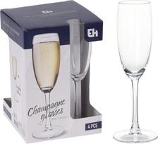 Šampano taurių rinkinys, 180 ml, 4 vnt.