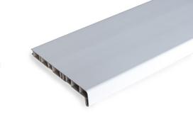 Palangė PVC, matmenys 20 x 300 x 1700 mm, balta spalva