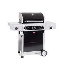 Dujinė kepsninė BARBECOOK Siesta 310, matmenys 124x56x118cm, 3 degikliai 12 kW +1 degiklis 2,9kW, 12
