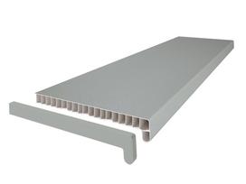 PVC palangė VOX, matmenys 250 x 2500 mm, balta spalva, 3026139