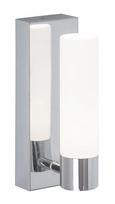 Vonios šviestuvas RABALUX Jim, LED, 1 x 5W, 230V 50Hz, 4000K, 800 lm, chromo/baltos sp., 220 x 120 x
