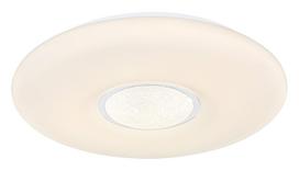 Lubinis LED šviestuvas GLOBO Sully, 24W + RGB 6W, 230V, 2500 lm, 3000-6500K + RGB keičia sp., su pul