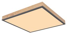 Lubinis LED šviestuvas GLOBO Doro, 24W, 230V, 2500 lm, 3000K, MDF medžio išvaizda, rėmas ažuolo, ali
