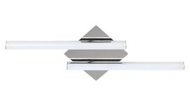 Lubinis vonios šviestuvas RABALUX Antonia, LED, 2 x 12W, 230V 50Hz, 4000K, 2360 lm, IP44, metalinis,