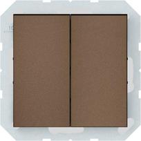 Jungiklis VILMA Qr1000 P510-020-02, 2 klavišų, įleidžiamas, mocha sp.