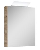 Vonios spintelė ELITA Mirror 50, 69,1 x 50 x 22 cm, pakabinama, viršutinė, veidrodis, 1D, LED apšvie