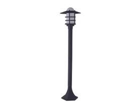 Lauko šviestuvas G.LUX Gh-632-950-Bl, 1 x E27, 955 mm, pastatomas, IP44,  juodos spalvos