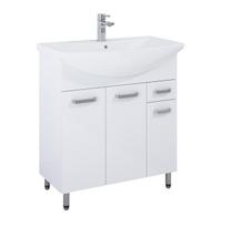 Vonios spintelės komplektas ELITA Set Nika 75, 84 x 75 x 46,9 cm, apatinė, pastatoma, su praustuvu,
