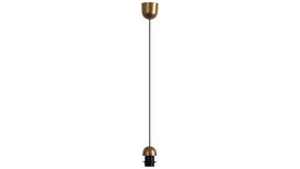 Pakabinamas šviestuvas-laidas RABALUX Fix 9920, E27 1x MAX 60W, 800 mm, IP20, 230V, 50Hz, bronzinės