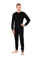 Vyriškos šiltos kelnės HERVIN, juoda spalva, 220g, XL dydis, 7860016