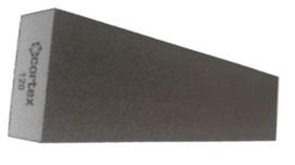 Kempinė šlifavimui CORTEX, 225 x 25 x 76 P180 AO, keturpusė, pilka