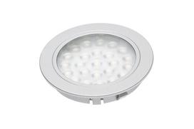 LED šviestuvas GTV Alvaro, 1,7 W, 12V, 4000 K, 130 lm, IP20, įleidžiamas, laidas 2 m, apvalus, 65x9,