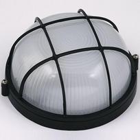 Lauko šviestuvas HOROZ Ararat, E27, 60W, IP54, tinkamas naudoti pirtyse, juodos sp.