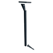 Lauko įsmeigiamas LED šviestuvas SALTA Grass Sens, su saulės elementais/baterija, LED 5W, 3000 K, 45