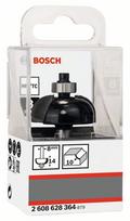 Dvipusė pusapvalė freza BOSCH HM, R=10 mm, l=14 mm,kotas 8mm
