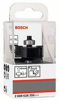 Freza briaunų nuėmimui BOSCH HM, HM B=9,5mm,l=12,7mm,kotas 8mm
