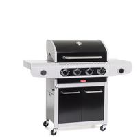 Dujinė kepsninė BARBECOOK Siesta 412, matmenys 132x56x118cm, 4 degikliai 14 kW +1 degiklis 2,9kW, 14