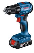 Akumuliatorinis suktuvas BOSCH Professional GSR, 18V-45, 2x3,0 Ah, sukimo momentas 21-45 Nm, 13 mm g