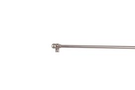 Mini karnizai/laikikliai MARDOM DAVI, reguliuojamu ilgiu: 70-120cm. Satino spalvos.
