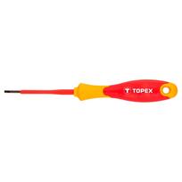 Elektriko atsuktuvas plokščias TOPEX, 2.5x70 mm, 1000 V (39D470)