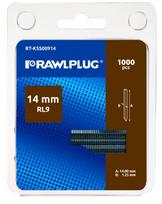 Vinys kabių segikliams RAWLPLUG, profesionalios, RL-9 tipas, 1000 vnt., 14 mm, cinkuotos, RT-KSS0091