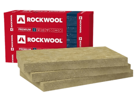 Akmens vata ROCKWOOL Superrock Premium, matmenys 75 x 610 x 1000 mm, 1 pak. - 6,1m2,universalios vat