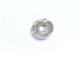 Įleidžiamoji rankenėlė POSAMO VAUKA, apvali, 50mm, nerūdijantis plienas AISI 316