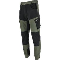 Kelnės LAHTI PRO, su stretch įsiuvom, žaliai juoda spalva, XL dydis, CE