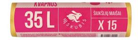 Šiukšlių maišai SKUBIS, kvapnūs, 35 l, 15 vnt.