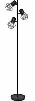 Toršeras G.LUX Gh-3005 Wire Black, 3xE27 (kompl. be lempučių), aukštis 150 cm, juodos sp.