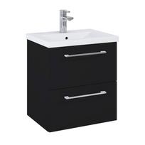 Vonios spintelės komplektas ELITA Roma Plus Compact 50, 51,5 x 56,7 x 39,7 cm, apatinė, pakabinama,