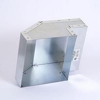 Ventiliacijos išėjimas, 5G15-15x15, cinkuotas