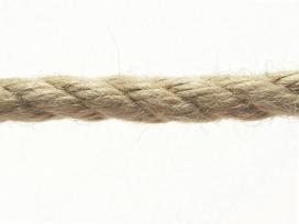 Daugiapluoštė virvė POSAMO VAUKA, 20mm, susukta, tamsiai rudos spalvos, 40 m