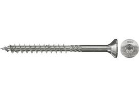 Medsraigčiai FISCHER, 6,0 x 80 mm, A2 nerūdijantis plienas, TORX, 100 vnt.
