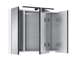 Vonios spintelė ELITA Mirror Cabinet 80, 18,8 x 80 x 64,7 cm, viršutinė, pakabinama, veidrodis,  bal
