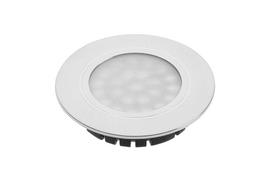 LED šviestuvas GTV Trevi, 4 W, 230V, 4000 K, 300 lm, IP20/IP44, įleidžiamas, apvalus, aliuminis, 70x