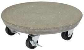 Padėklas vazonui WAGNER, iš tamsaus akmens "GH0901", skersmuo 28cm.