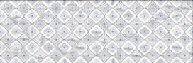 Dekoratyvinės plytelės CERSANIT Blumerine Inserto Satin, 250 x 750 x 10 mm, 6 vnt./dėž., spl. balta
