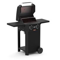 Elektrinė kepsninė BARBECOOK E-Luca, 121.4x60.3x112.3 cm, su sulankstomais šoniniais stalais, juodos