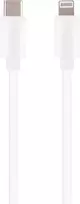 Įkrovimo laidas MUSTHAVZ Easy to Go, USB-C į Lightning laidas, 1 m, baltos sp., MHESCAB605WHT