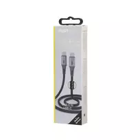 Įkrovimo laidas MUSTHAVZ, USB-C 2.0 į USB-C nailoninis laidas, 1 m, MHCABUSBCUSBC