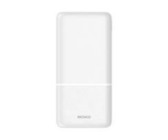 Išorinė baterija DELTACO PB-C1006, 20000 mAh, 2x USB-A, 1x USB-C, baltos sp.
