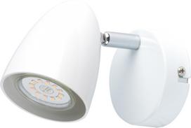 Kryptinis šviestuvas RABALUX Perico 73016, GU10 1X MAX 5W, skermuo 70 mm, IP20, 230V, 50Hz, baltos s
