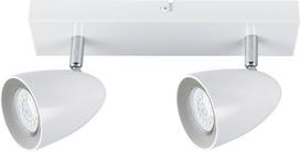 Kryptinis šviestuvas RABALUX Perico 73018, GU10 2X MAX 5W, skermuo 70 mm, IP20, 230V, 50Hz, baltos s