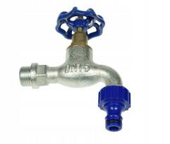 Ketinis sodo ventilis AQUER, 1/2", su plast antgaliu