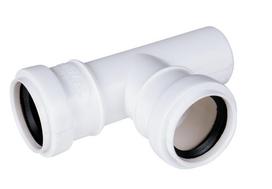 Vidaus nuotekų trišakis AQUER PP, d32x32/90, balta sp.