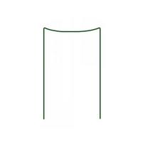 Augalų atrama ASEJA, U formos, metalinė, žalios sp., aukštis 70 cm.