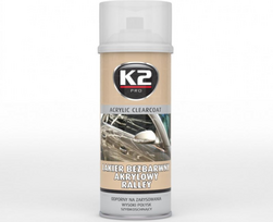 Akrilinis lakas K2 Gloss, skaidrus, blizgus, 400 ml
